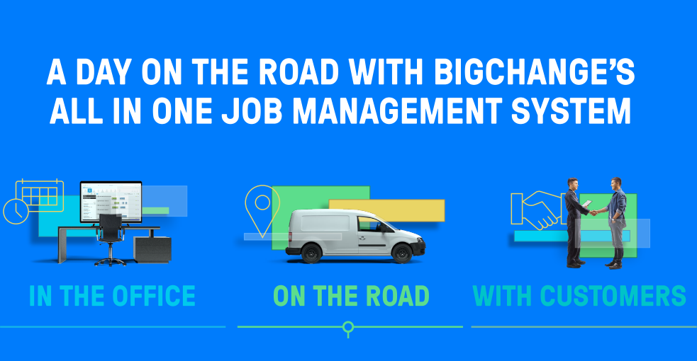 A day on the road with a job management system